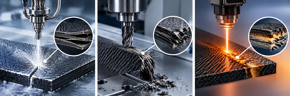 Three Core Challenges in Composite Cutting